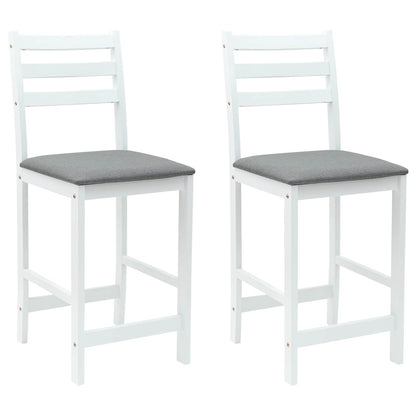 Sedie da pranzo 2 pcs Bianco 40 x 47,5 x 99,5 cm | homemem39
