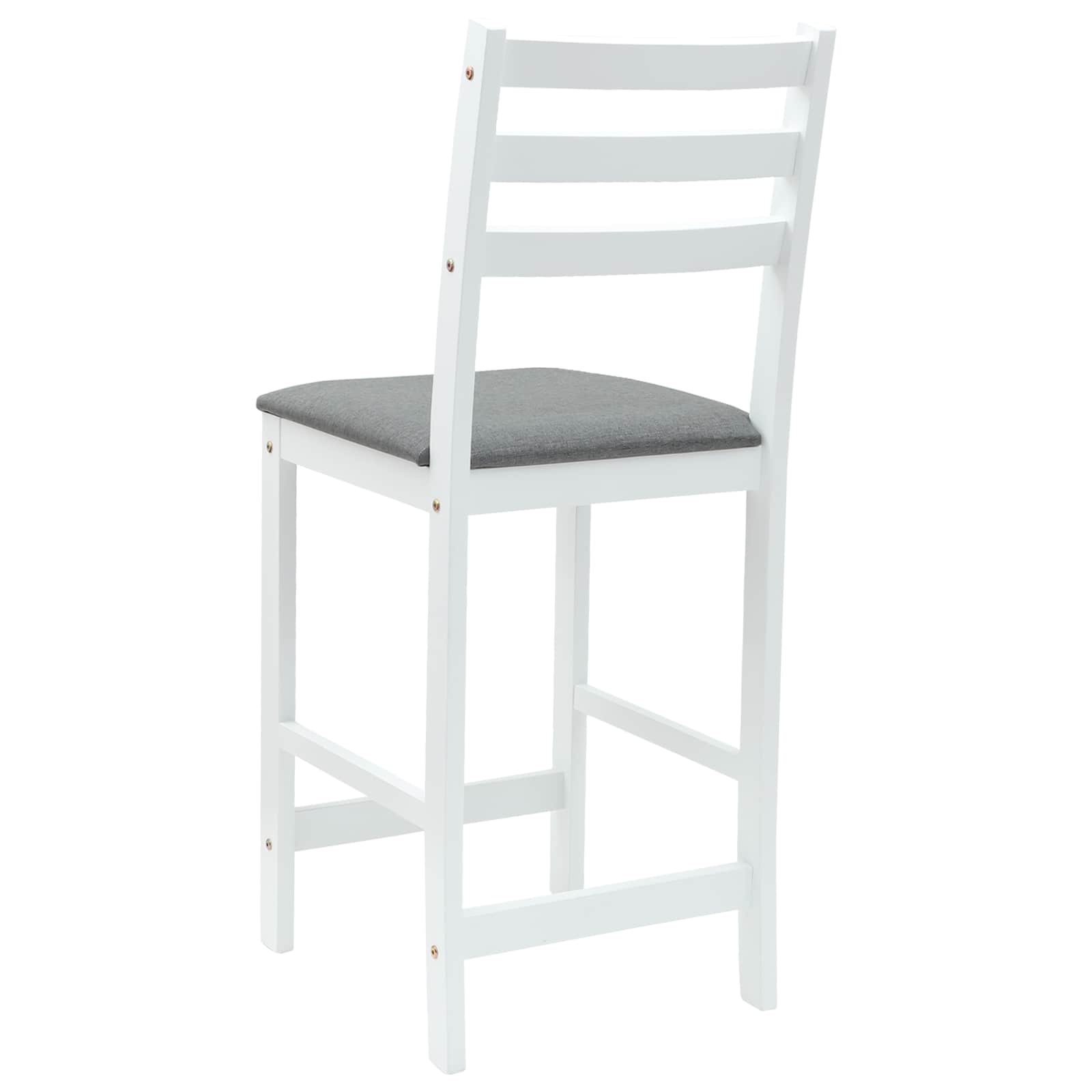 Sedie da pranzo 2 pcs Bianco 40 x 47,5 x 99,5 cm | homemem39