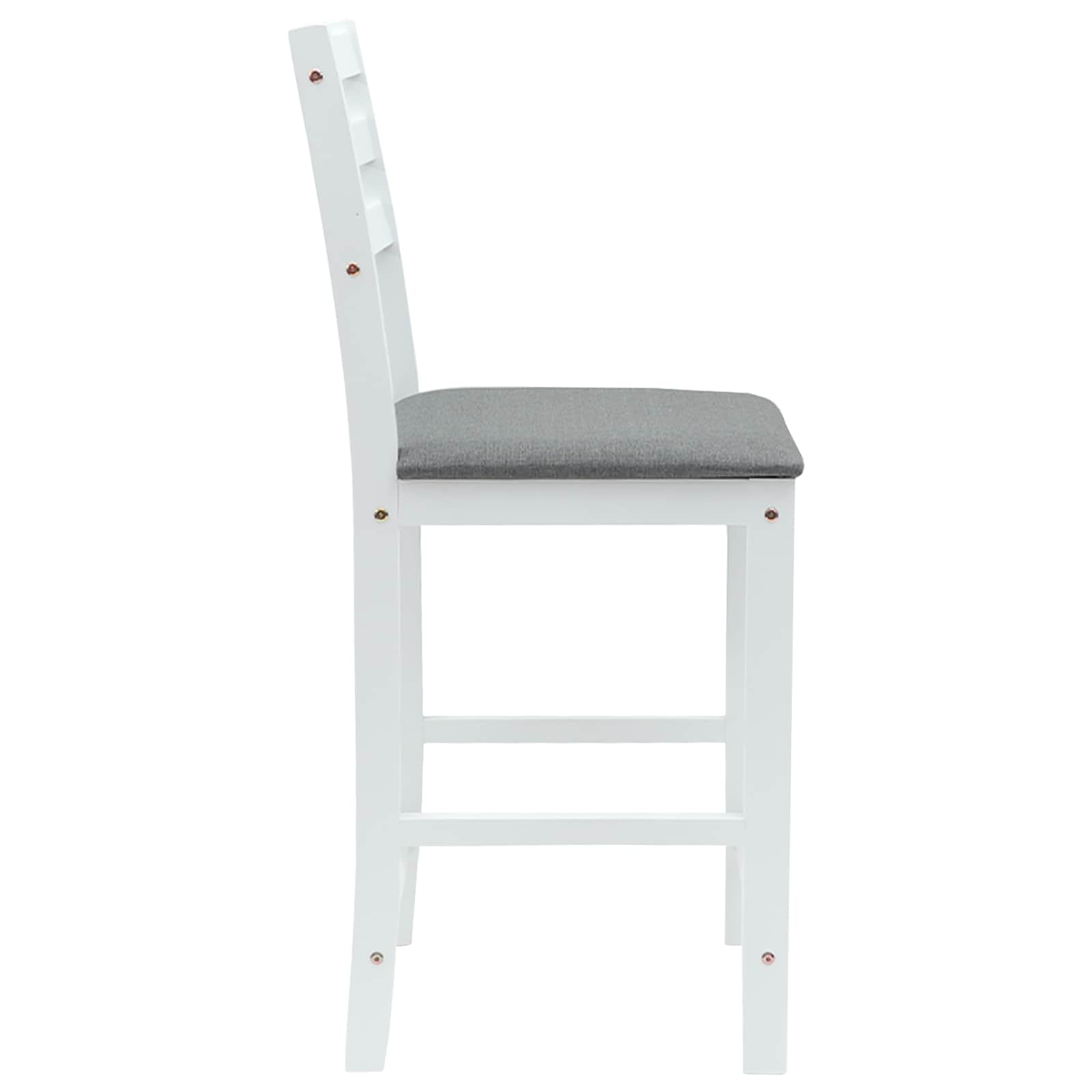 Sedie da pranzo 2 pcs Bianco 40 x 47,5 x 99,5 cm | homemem39