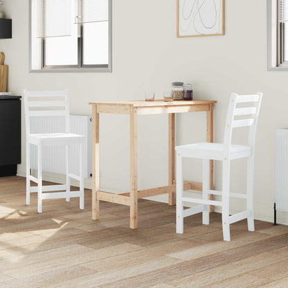 Sedie da pranzo 2 pcs Bianco 40 x 47,5 x 99,5 cm | homemem39