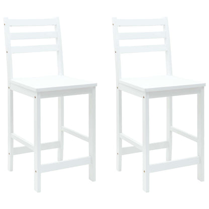 Sedie da pranzo 2 pcs Bianco 40 x 47,5 x 99,5 cm | homemem39