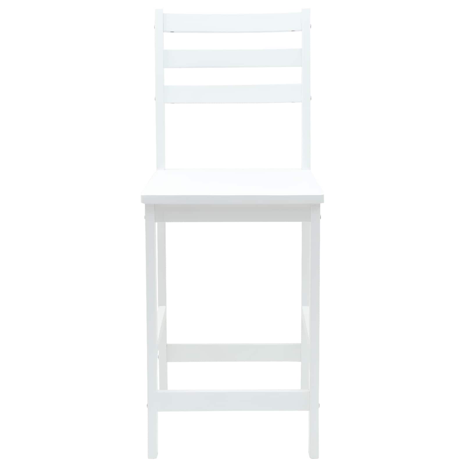 Sedie da pranzo 2 pcs Bianco 40 x 47,5 x 99,5 cm | homemem39