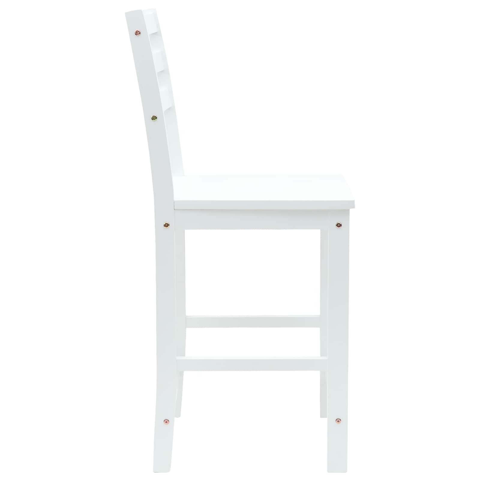 Sedie da pranzo 2 pcs Bianco 40 x 47,5 x 99,5 cm | homemem39