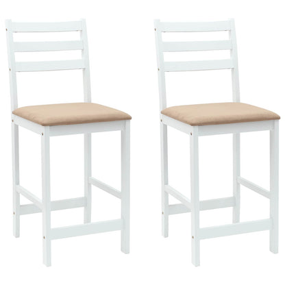 Sedie da pranzo 2 pcs Bianco 40 x 47,5 x 99,5 cm | homemem39