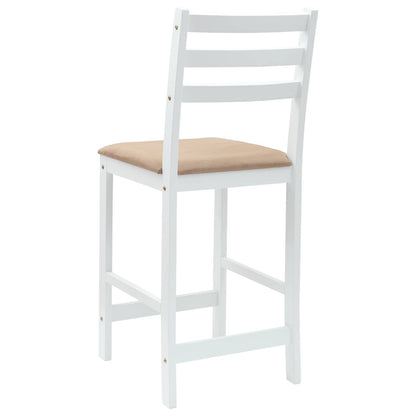 Sedie da pranzo 2 pcs Bianco 40 x 47,5 x 99,5 cm | homemem39