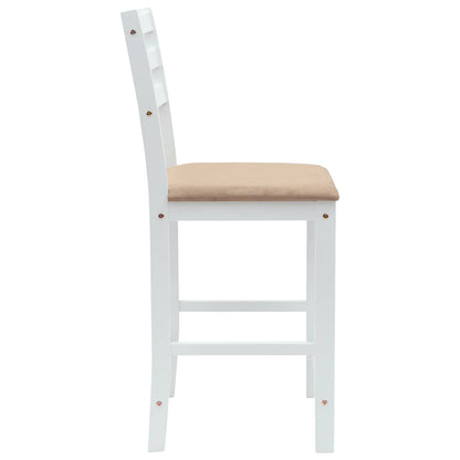 Sedie da pranzo 2 pcs Bianco 40 x 47,5 x 99,5 cm | homemem39