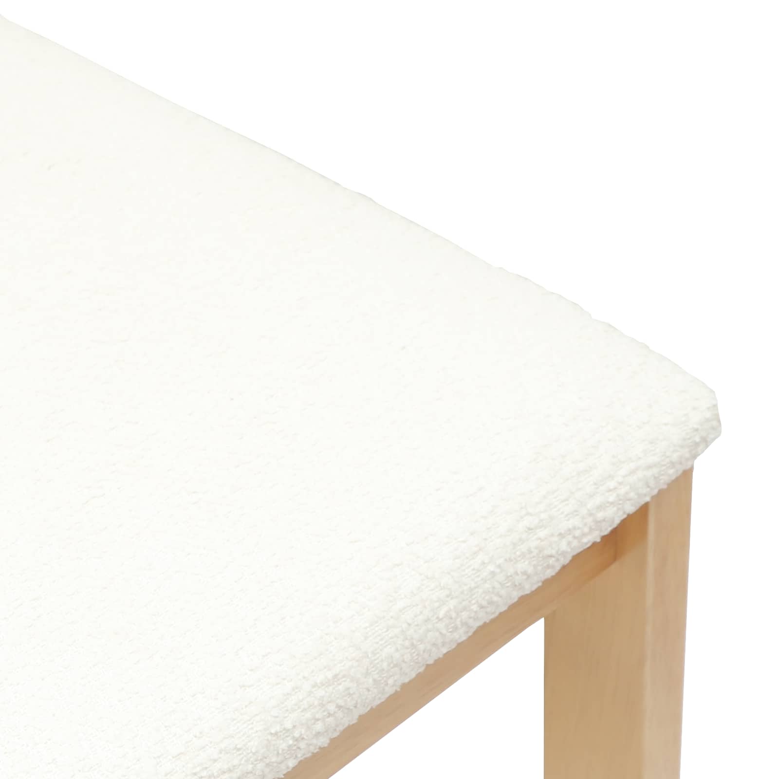 Sedie da pranzo 2 pcs Naturale 40 x 47,5 x 99,5 cm | homemem39