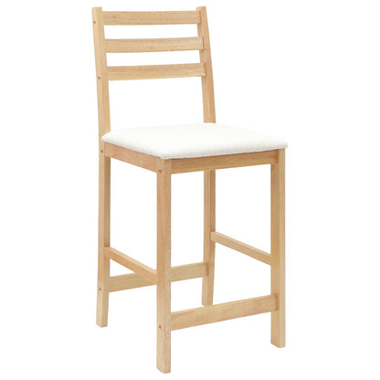 Sedie da pranzo 2 pcs Naturale 40 x 47,5 x 99,5 cm | homemem39