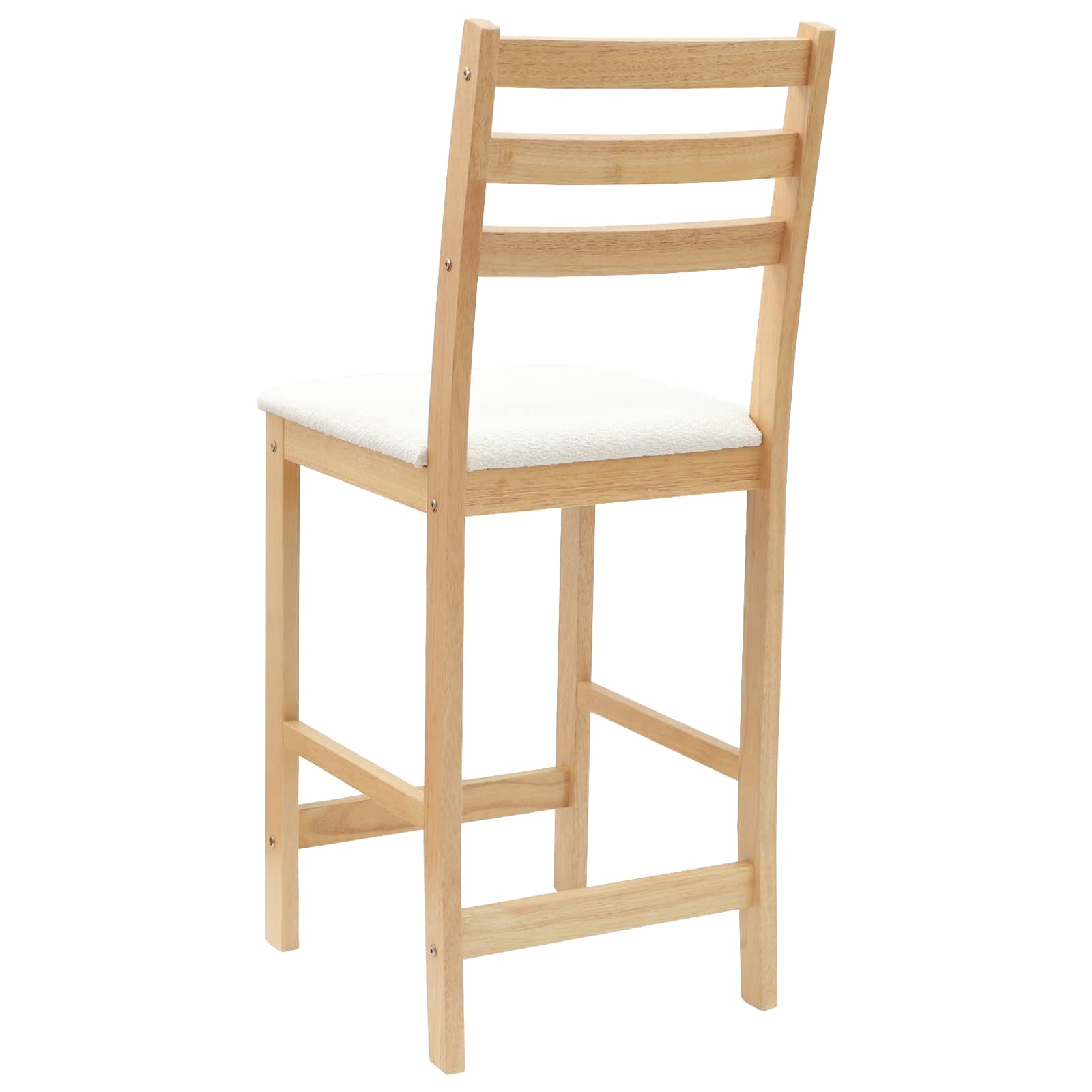 Sedie da pranzo 2 pcs Naturale 40 x 47,5 x 99,5 cm | homemem39