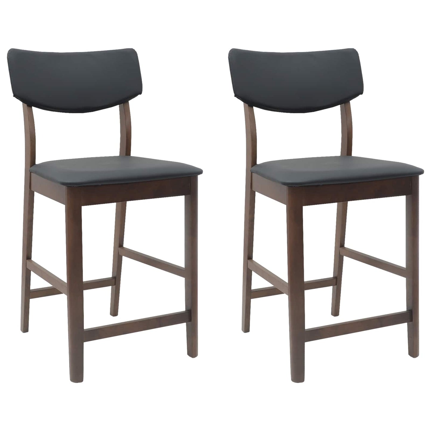 Sedie da pranzo 2 pcs Marrone Chiaro 48 x 49 x 95 cm | homemem39