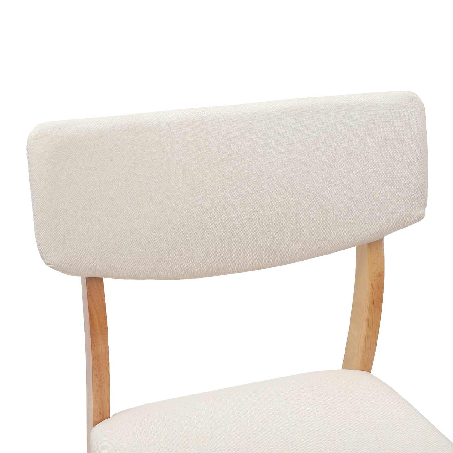 Sedie da pranzo 2 pcs Naturale 48 x 49 x 95 cm | homemem39