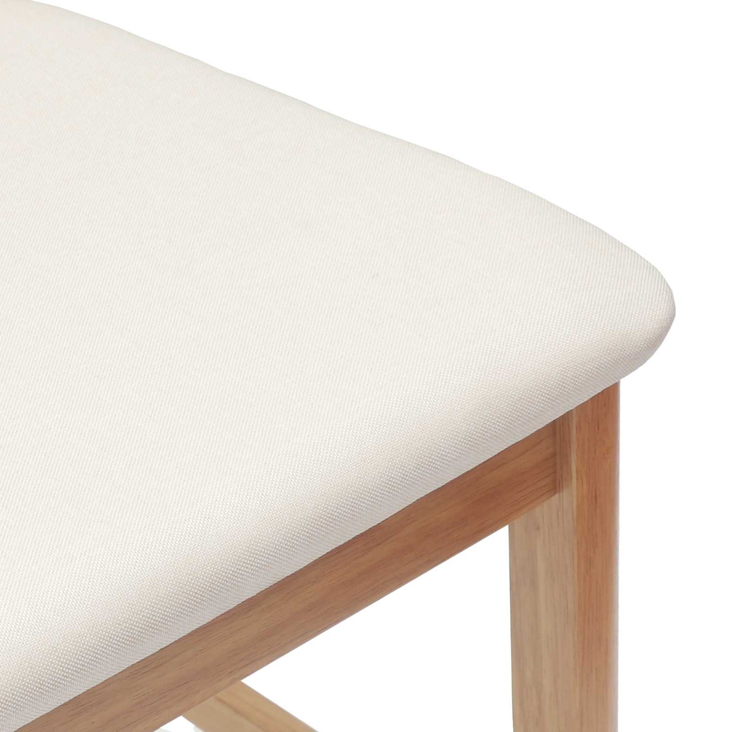 Sedie da pranzo 2 pcs Naturale 48 x 49 x 95 cm | homemem39