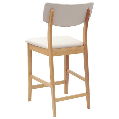 Sedie da pranzo 2 pcs Naturale 48 x 49 x 95 cm | homemem39