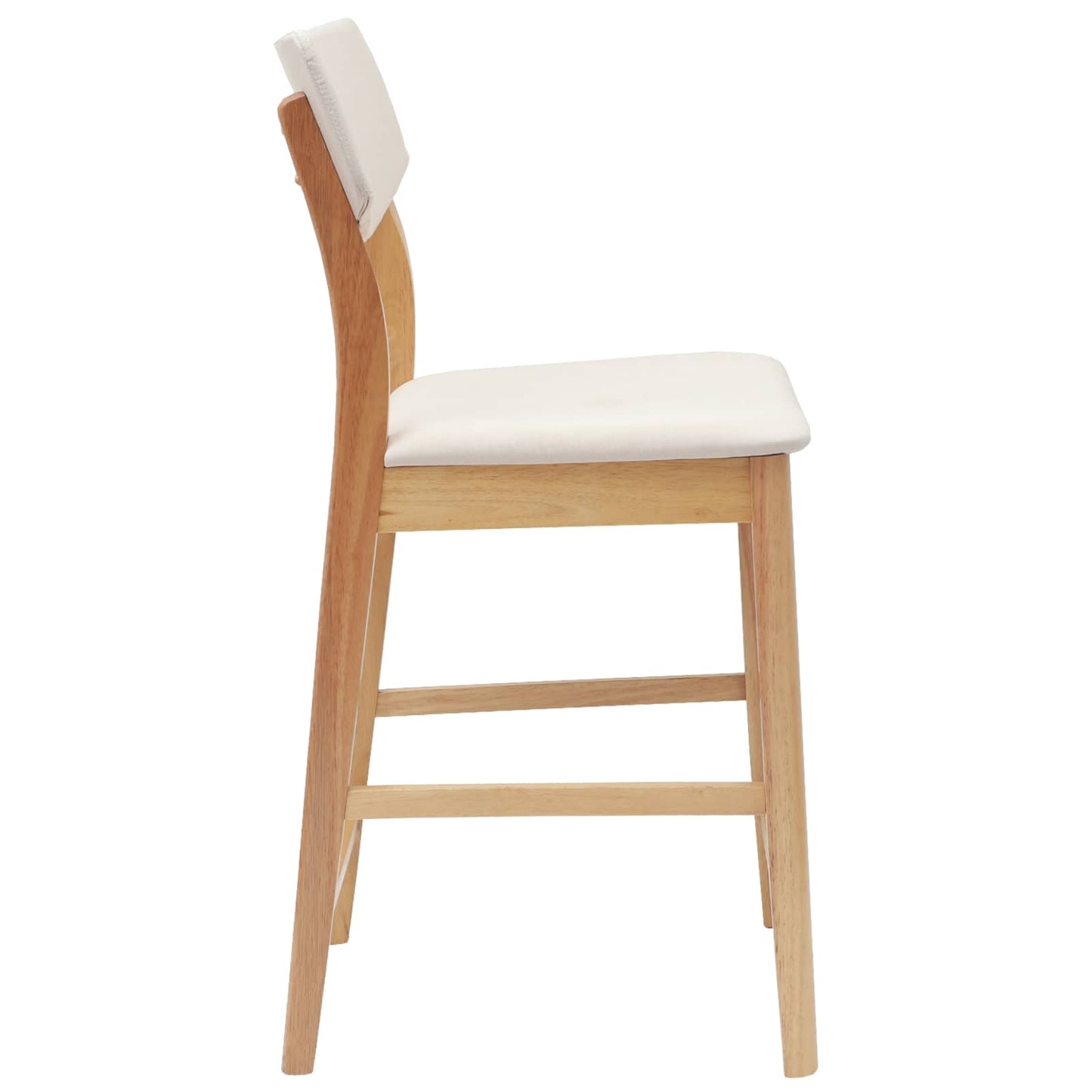 Sedie da pranzo 2 pcs Naturale 48 x 49 x 95 cm | homemem39