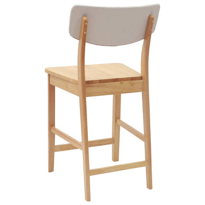 Sedie da pranzo 2 pcs Naturale 48 x 49 x 95 cm | homemem39