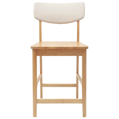 Sedie da pranzo 2 pcs Naturale 48 x 49 x 95 cm | homemem39