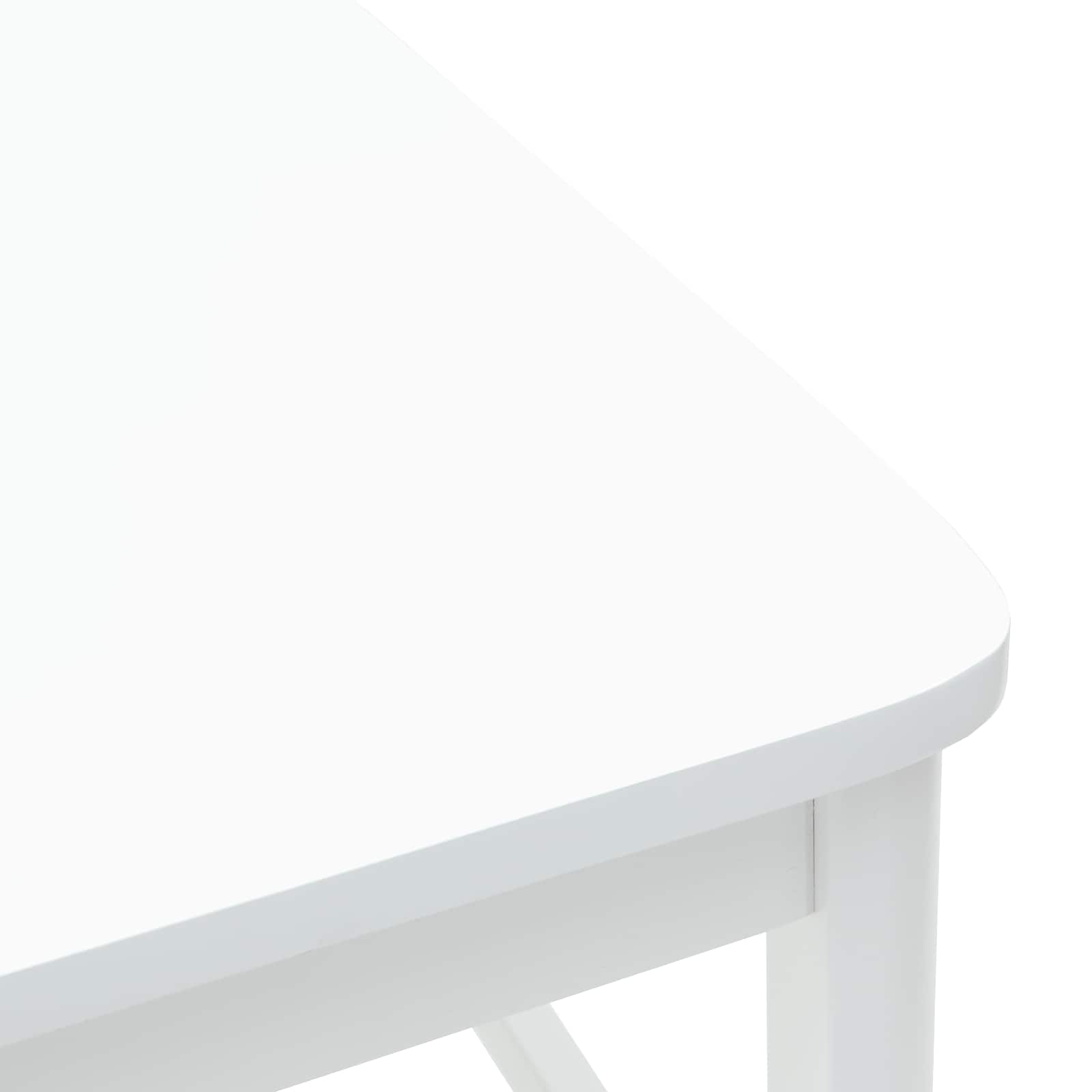Sedie da pranzo 2 pcs Bianco 48 x 49 x 95 cm | homemem39