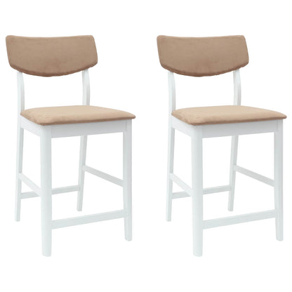 Sedie da pranzo 2 pcs Bianco 48 x 49 x 95 cm | homemem39