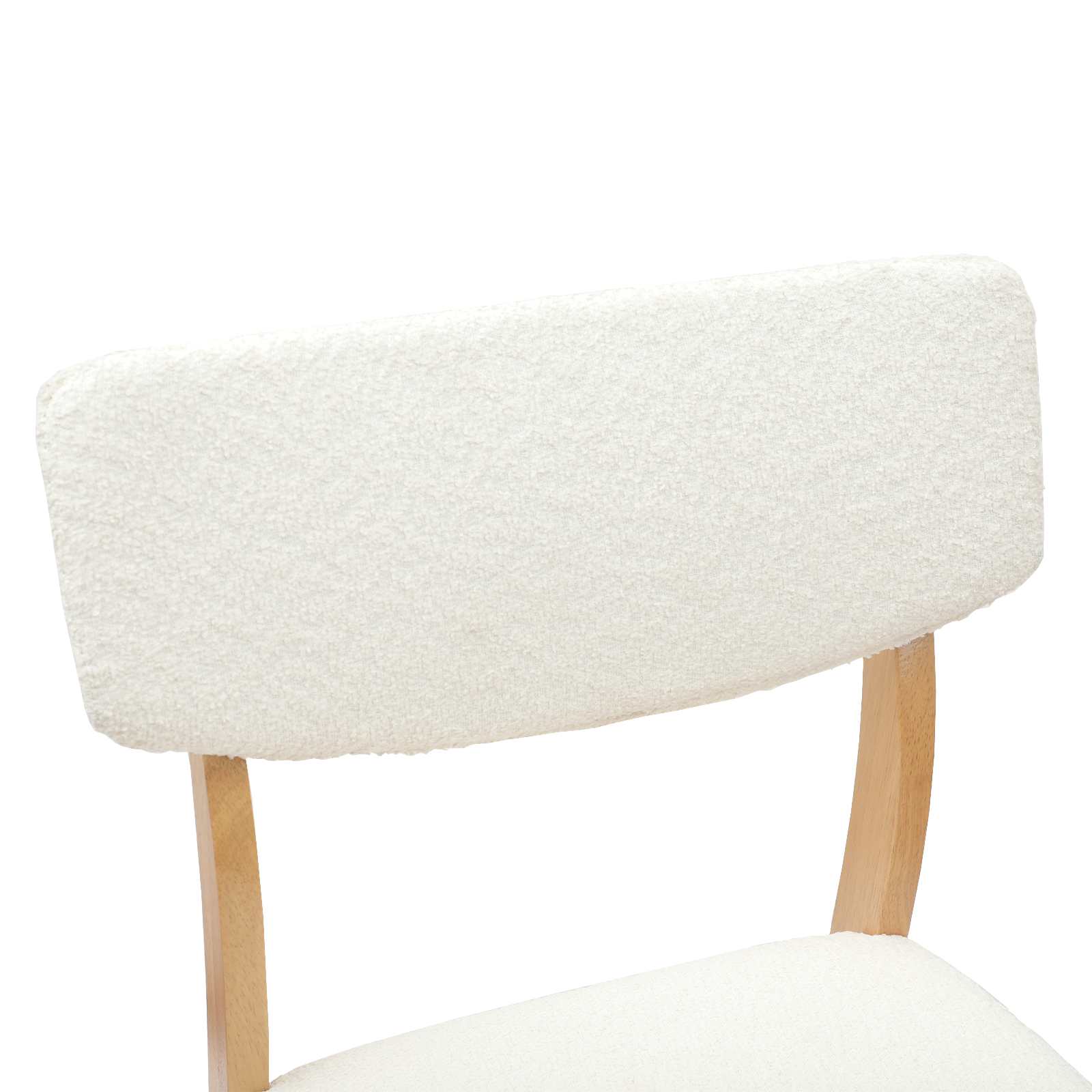 Sedie da pranzo 2 pcs Naturale 48 x 49 x 95 cm | homemem39