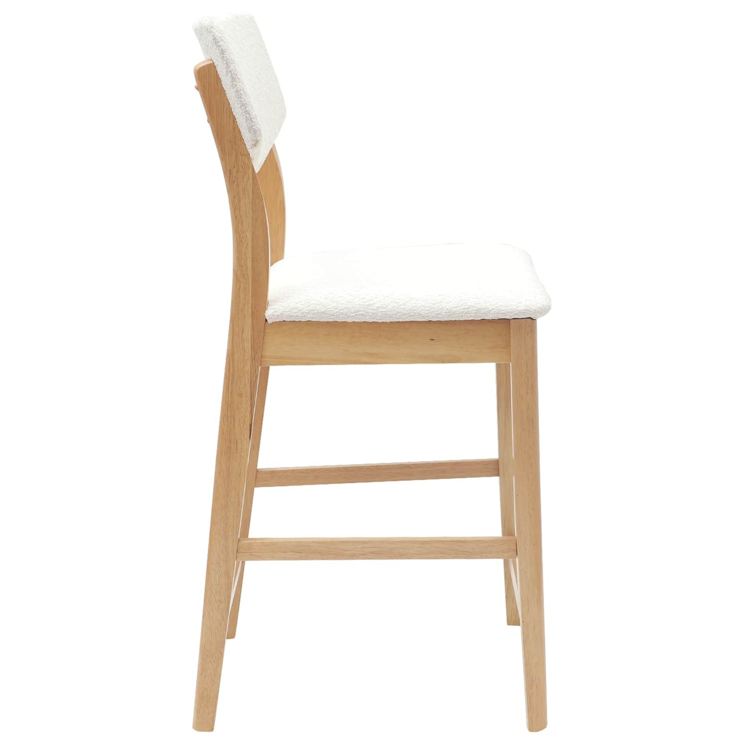 Sedie da pranzo 2 pcs Naturale 48 x 49 x 95 cm | homemem39