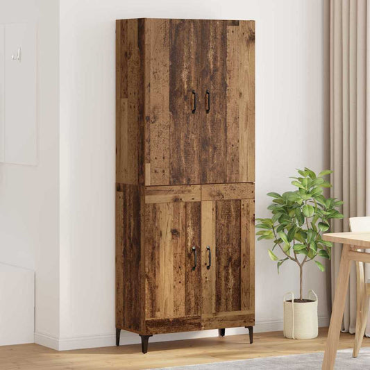 Credenza Legno vecchio 69,5 x 34 x 180 cm Legno multistrato