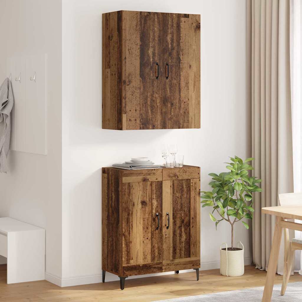 Credenza Legno vecchio 69,5 x 34 x 180 cm Legno multistrato