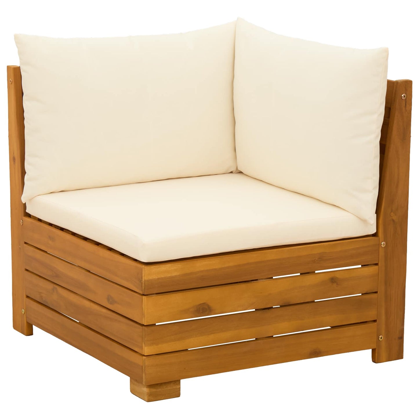 Set di divani da esterno con cuscino 3 Pezzo Marrone | homemem39