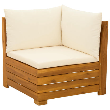 Set di divani da esterno con cuscino 3 Pezzo Marrone | homemem39