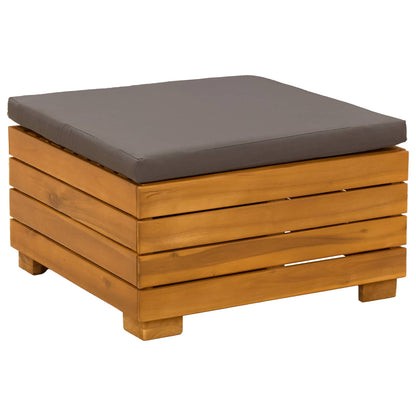Set di divani da esterno con cuscino 5 Pezzo Marrone | homemem39