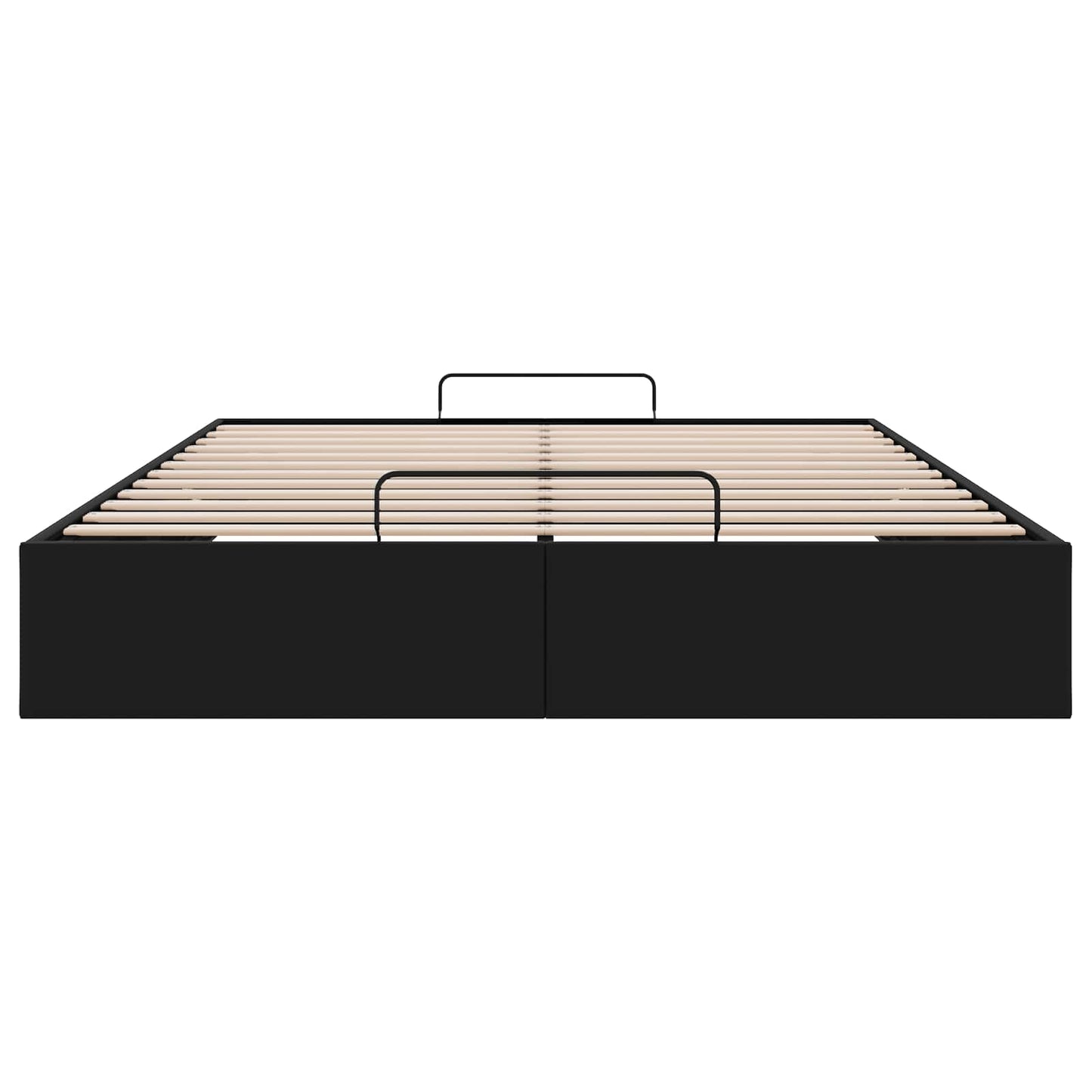 Letto ottomano Nero 153 x 203 cm Similpelle | homemem39