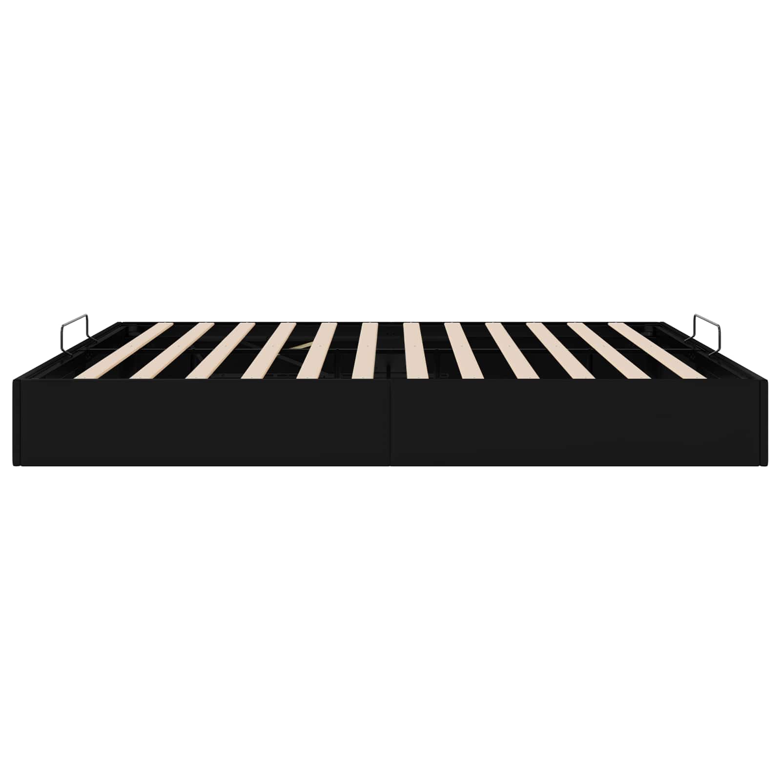 Letto ottomano Nero King size Similpelle | homemem39