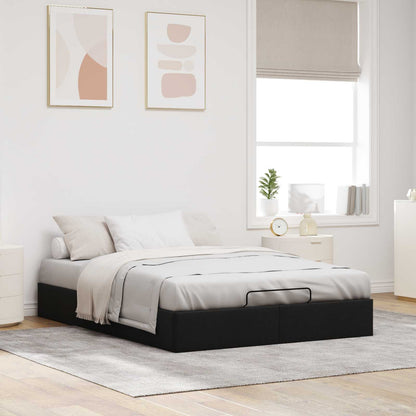 Letto ottomano Nero 153 x 203 cm Tessuto | homemem39