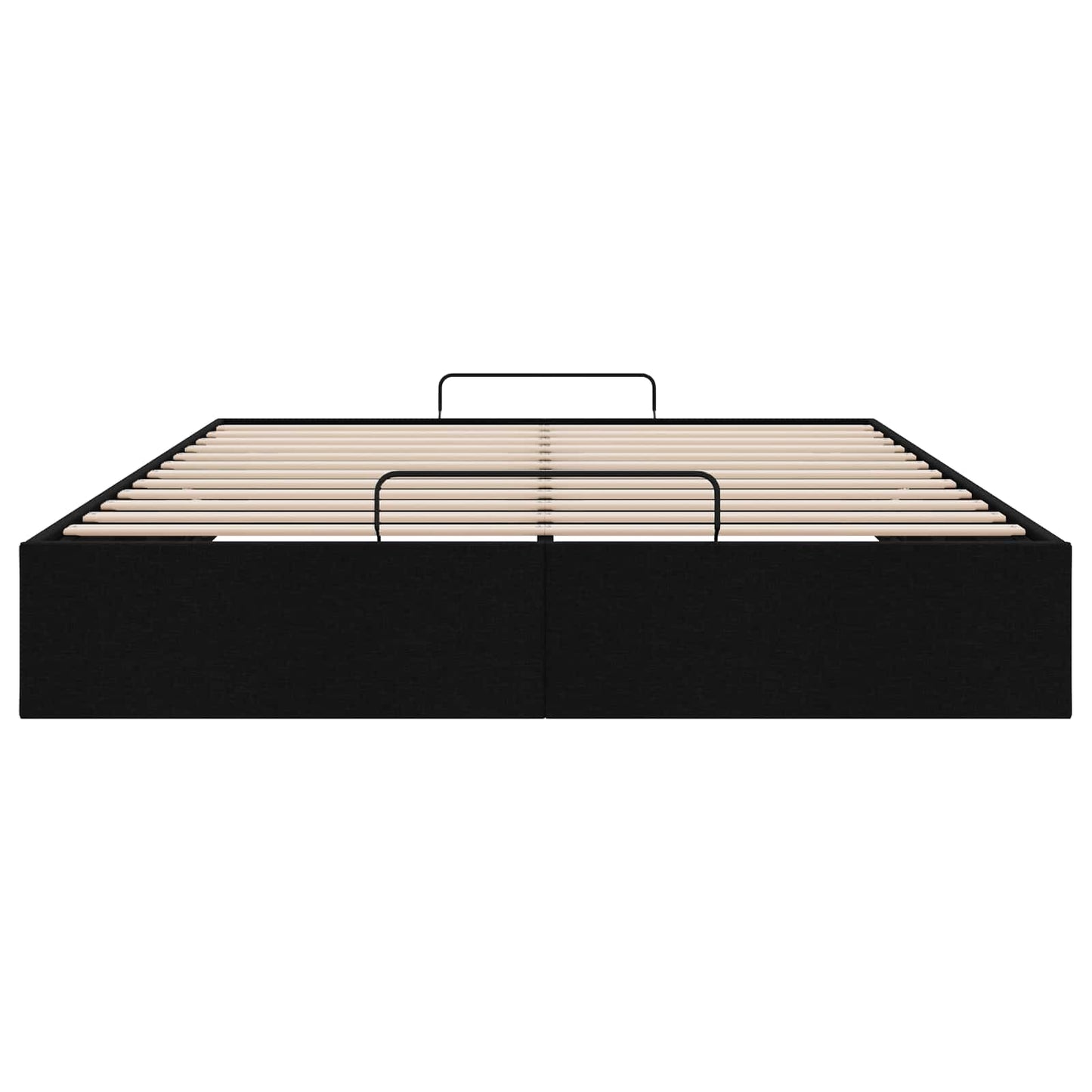 Letto ottomano Nero 153 x 203 cm Tessuto | homemem39