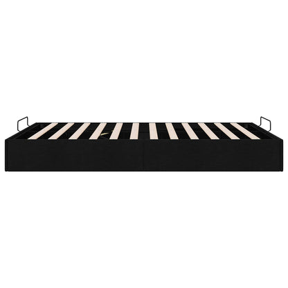 Letto ottomano Nero 153 x 203 cm Tessuto | homemem39