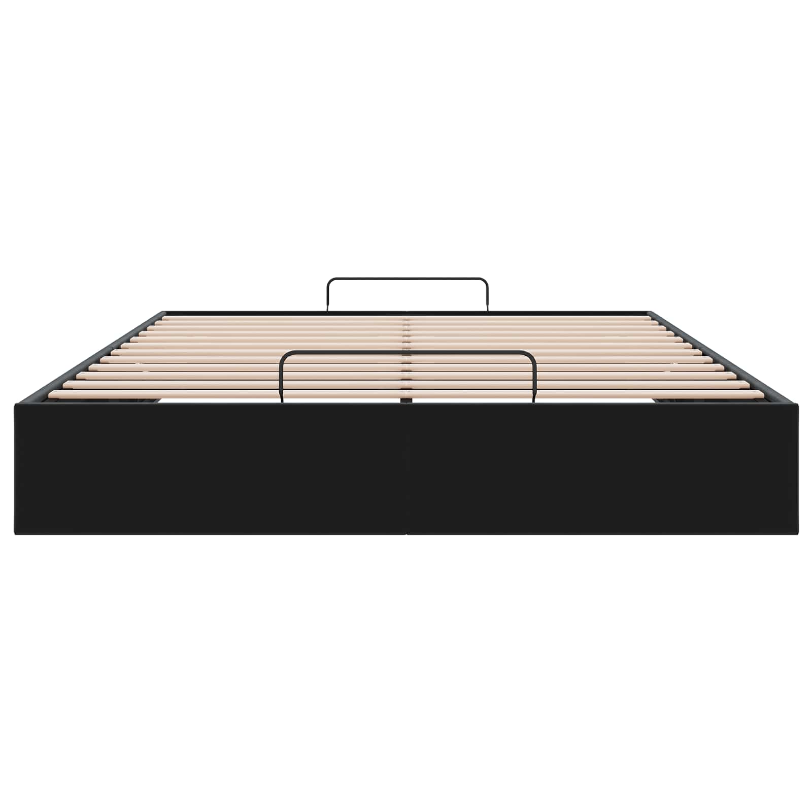Letto ottomano Nero 153 x 203 cm Velluto | homemem39