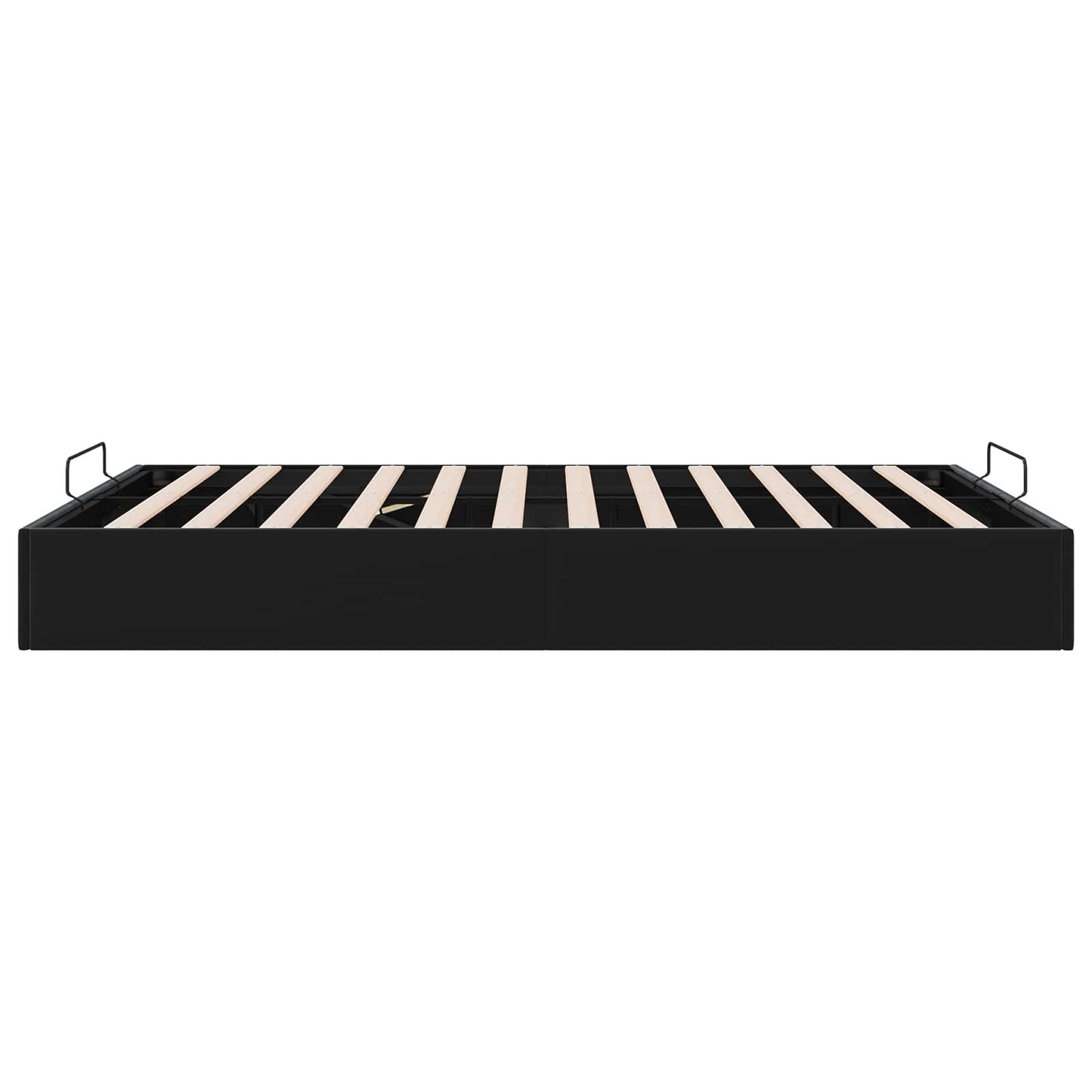 Letto ottomano Nero 153 x 203 cm Velluto | homemem39
