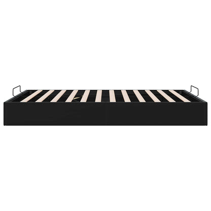 Letto ottomano Nero 153 x 203 cm Velluto | homemem39