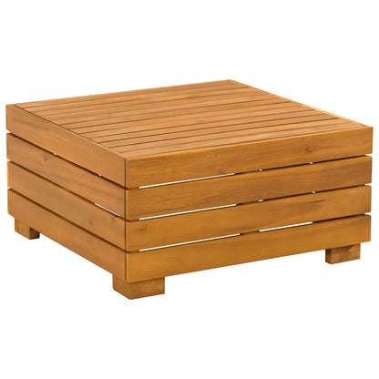 Set Lounge da Giardino 2 Pezzo Marrone Legno di Acacia Massello