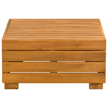 2 Pezzo Set Lounge da Giardino Legno di Acacia Massello Marrone | homemem39