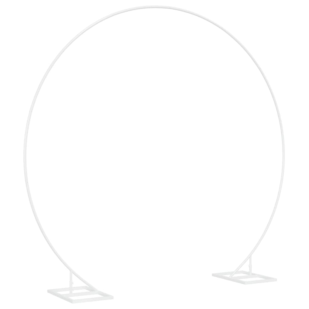 Arco Nuziale Bianco 220 x 45 x 200 cm Acciaio | homemem39