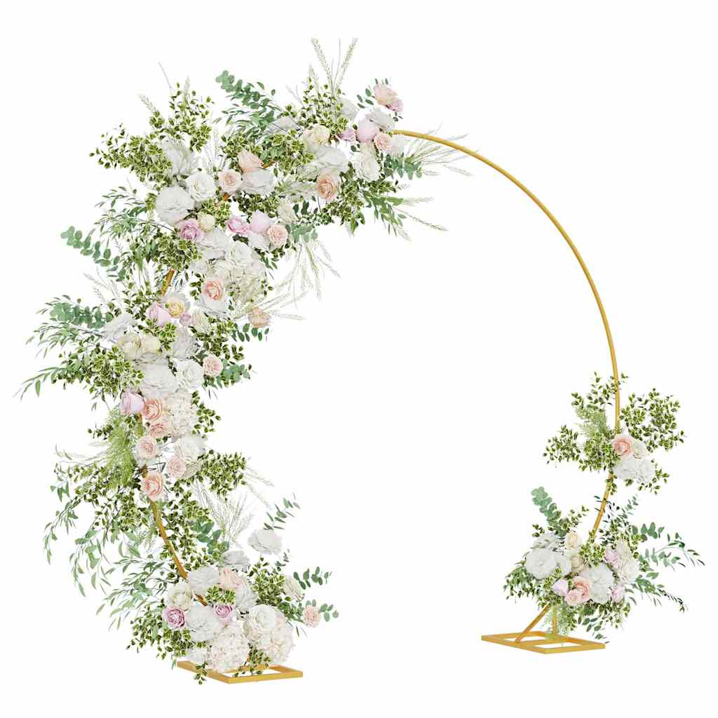 Arco Nuziale Oro 220 x 45 x 200 cm Acciaio | homemem39