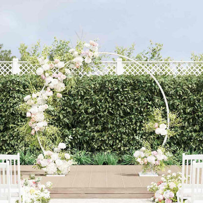 Arco Nuziale Bianco 220 x 45 x 200 cm Acciaio | homemem39