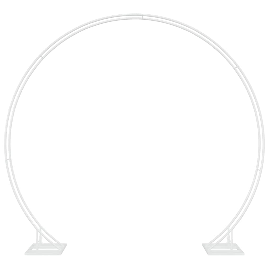 Arco Nuziale Bianco 220 x 45 x 200 cm Acciaio | homemem39