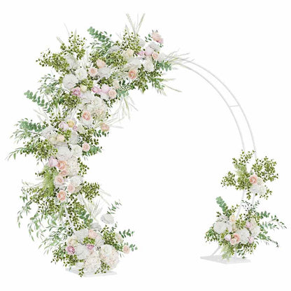 Arco Nuziale Bianco 220 x 45 x 200 cm Acciaio | homemem39