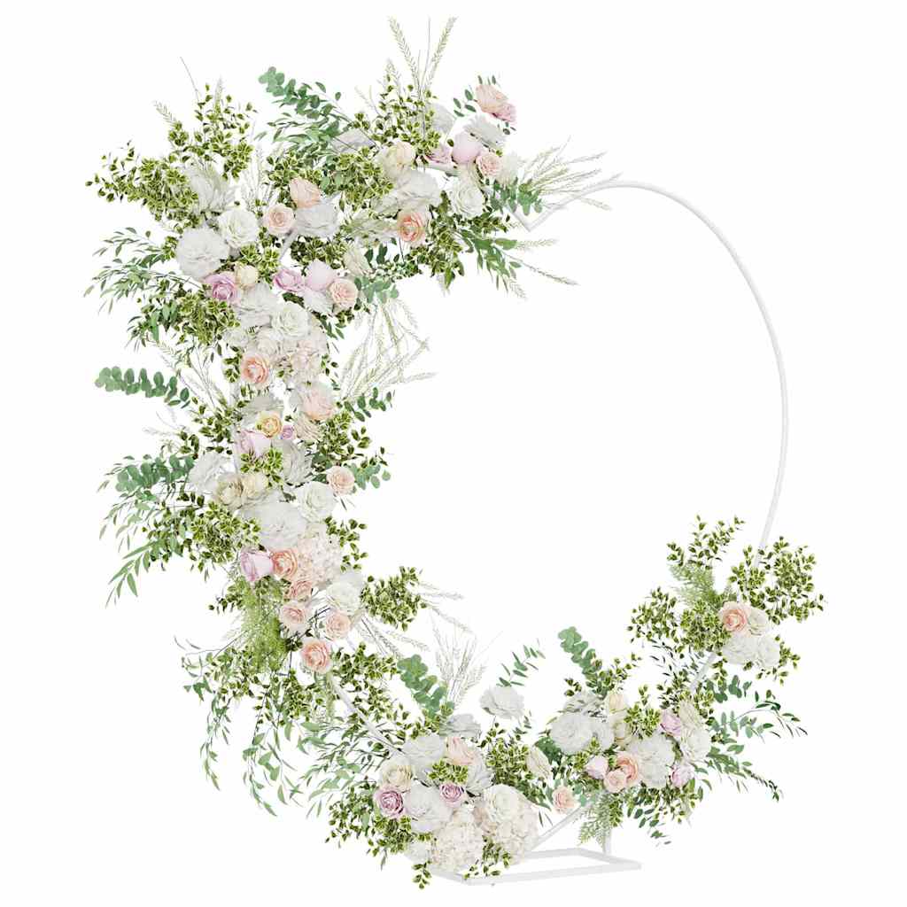 Arco Nuziale Bianco 195 x 35 x 211 cm Acciaio | homemem39