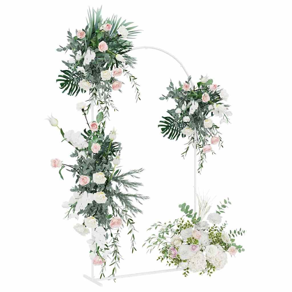 Arco Nuziale Bianco 100 x 39 x 200 cm Acciaio | homemem39