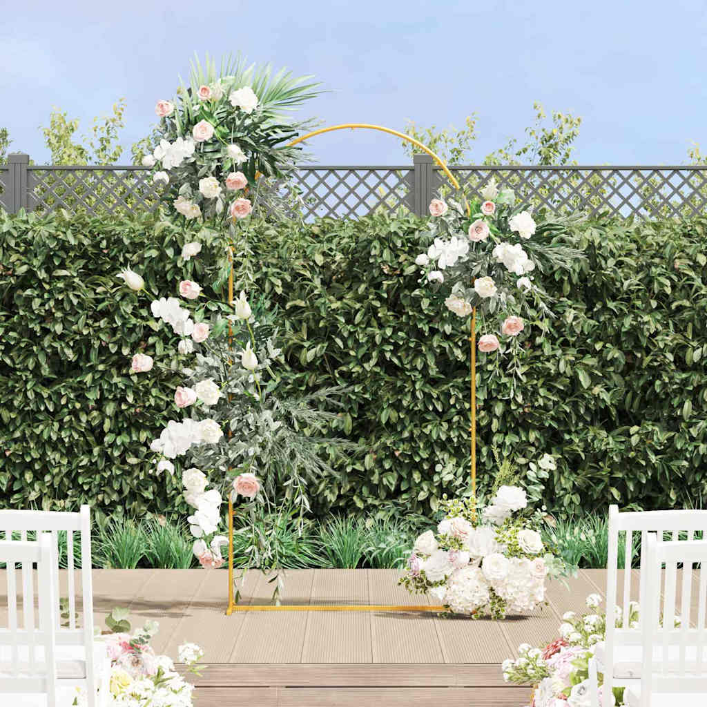 Arco Nuziale Oro 100 x 39 x 200 cm Acciaio | homemem39