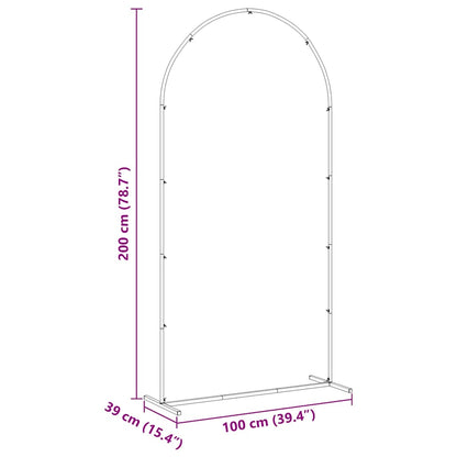 Arco Nuziale Oro 100 x 39 x 200 cm Acciaio | homemem39