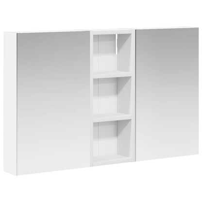 Set di Armadi da Bagno con lo scaffale 3 pcs 80 x 10,5 x 50 cm | homemem39