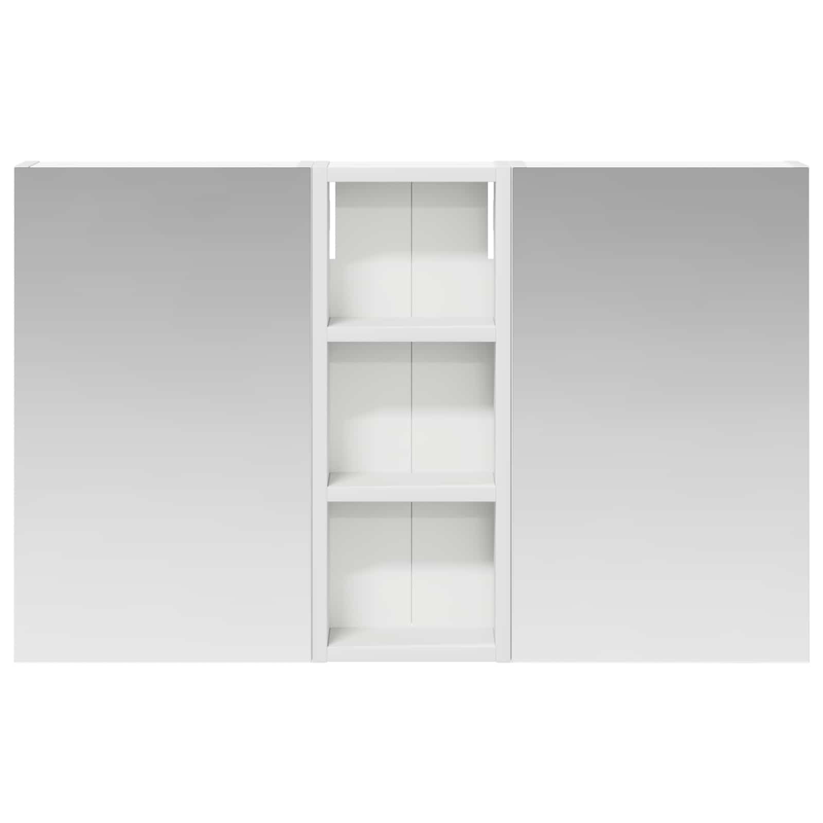 Set di Armadi da Bagno con lo scaffale 3 pcs 80 x 10,5 x 50 cm | homemem39